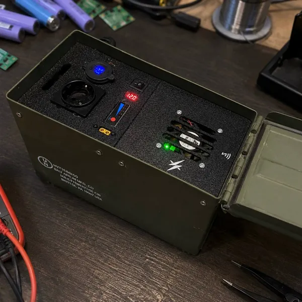 Мобільна зарядна станція 220V